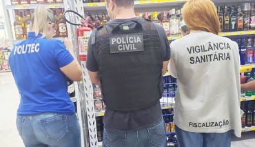 A��o conjunta fiscaliza com�rcios ap�s pessoas passarem mal ao ingerirem bebidas em �gua Boa (Nordeste de MT)