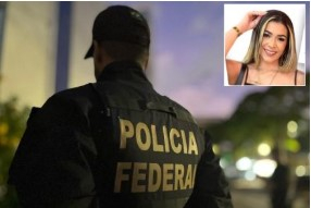 Carolina Brito (no detalhe) entrou em lista federal de procurados