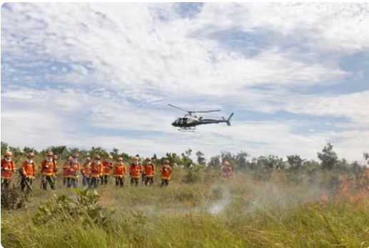 Multas por uso irregular do fogo no estado ultrapassaram R$ 360 milh�es em 2025 � Foto: CBMMT