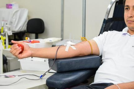 Doa��o de sangue Hemocentro de ser� feita a partir de agendamento por causa do coronav�rus em MT � Foto: Secom-MT