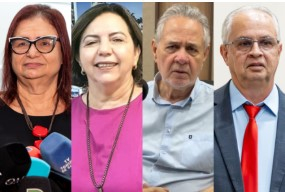 Rosa Neide, Neuma de Moraes, Antero e Altir Peruzzo, que v�o disputar a C�mara Federal