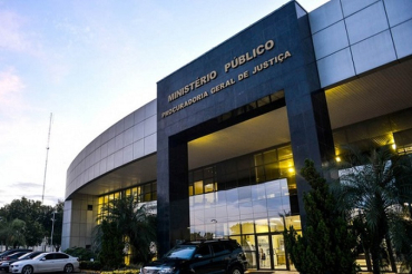 Fachada da Procuradoria Geral de Justi�a no Centro Pol�tico Administrativo de Cuiab�