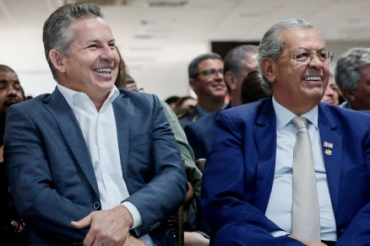 Mauro Mendes e Jayme Campos est�o em lados opostos, na discuss�o sobre a disputa pelo Pal�cio Paiagu�s