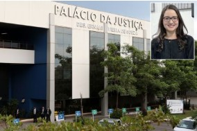 A ju�za de MT Raisa Tavares Pessoa Nicolau Ribeiro (detalhe), que ir� para Pernambuco