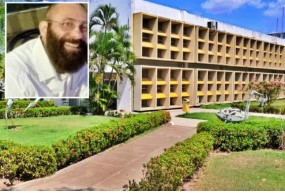 O professor Saulo Tarso (detalhe), que teve a pris�o preventiva revogada