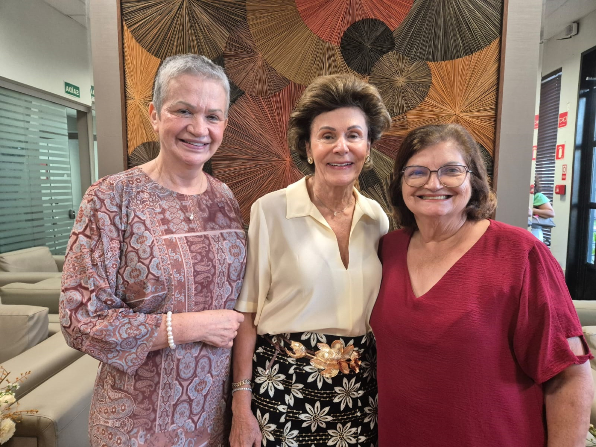 Rosi Borba, Leila Malouf e Elione Almeida- Uni�o em prol do bem ao pr�ximo