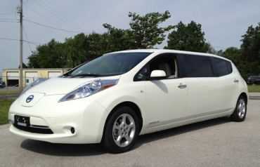 Limusine feita a partir do Leaf.