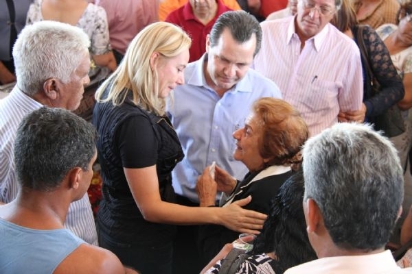 Governador Silval Babosa e a primeira dama e a me de nico baracat