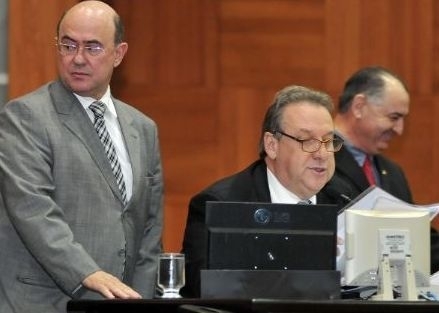 Deputados Riva e Romoaldo