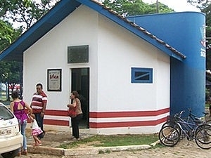 Alm de remdios, uma televiso foi levada pelos assaltantes