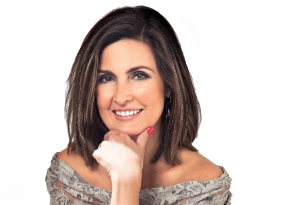 Apresentadora F�tima Bernardes, da TV Globo.