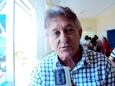 Prefeito de Tangar� da Serra, Saturnino Masson.