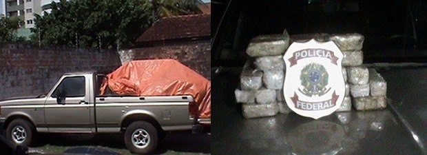 Droga estava escondida em caminhonete que seguia rumo ao Maranho