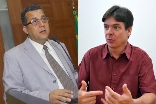 O deputado Baiano Filho e o promotor Clio Frio: investigao sobre suposta improbidade