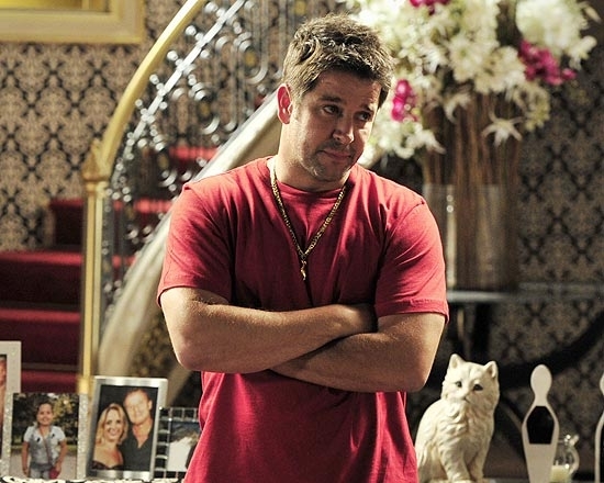 O ator Murilo Bencio na pele do jogador Tufo, seu personagem na novela 