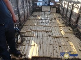 Droga estava em um caminh�o de Campo Grande