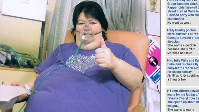 Michelle com 171 quilos