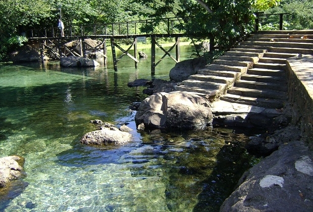 A temperatura mdia nas nascentes de Lagoa Santa chega a 31C.