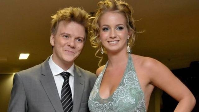 Michel Tel� e Ana Carolina Lago em 2011