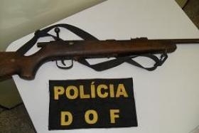 Rifle apreendido pela pol�cia estava sem muni��o