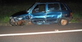 Os ve�culos ficaram totalmente destru�dos