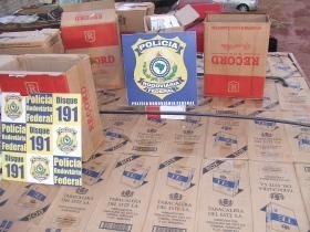 As munies foram encontradas em um Parati