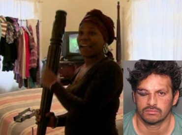 Lucio Miranda tentou roubar casa, mas acabou apanhando da dona.