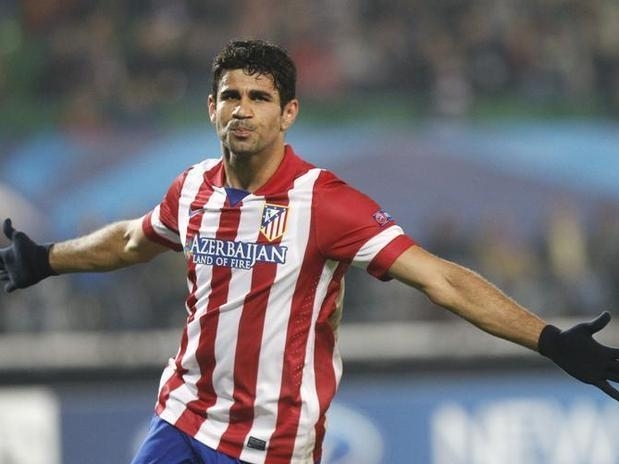 Diego Costa vem se destacando na temporada europeia pelo Atltico de Madrid