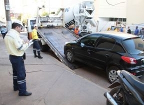 Ve�culos guinchados e n�o 