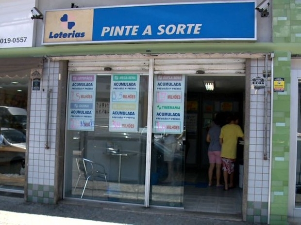 Mega-Sena saiu em lotrica de Jardim Camburi. (Foto: Reproduo/TV Gazeta)