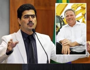O deputado Emanuel Pinheiro e Maggi