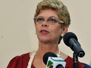 A presidente do Inep, Malvina Tuttman.