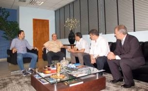 Riva recebeu cpula do PSDB, que espera ter o apoio do PSD nos principais municpios de MT 