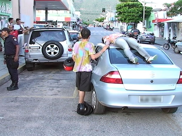 Acidente de moto aconteceu na regio central de Barra do Garas