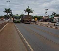 Cidade de Jangada, a 80 km de Cuiab: aqui funcionava um esquema de roubo e revenda de defensivos