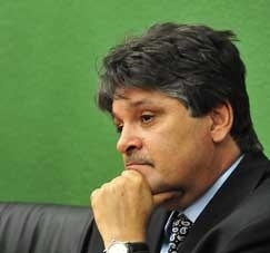 O ex-vereador por Cuiab Lutero Ponce, que foi cassado por causa da acusao de desvio de recursos pblicos