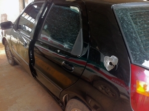 Carro onde estava criana foi atingido por disparos perto do viaduto Ayrton Senna, no DF