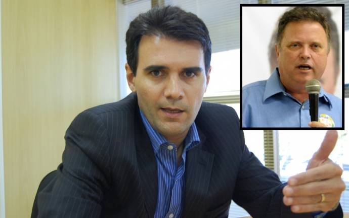 O procurador-geral Marcelo Ferra, que presidir a reunio; no detalhe, o ex-governador Blairo Maggi