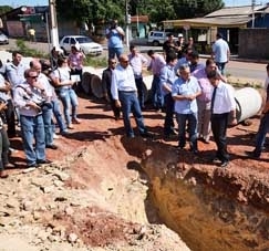 Deputados da Comisso de Acompanhamento das Obras da Copa fazem visitas aos locais de obras propostos pela Secopa