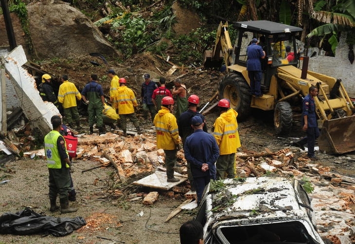 Defesa Civil avalia que local tinha pouca perda de vegetao.