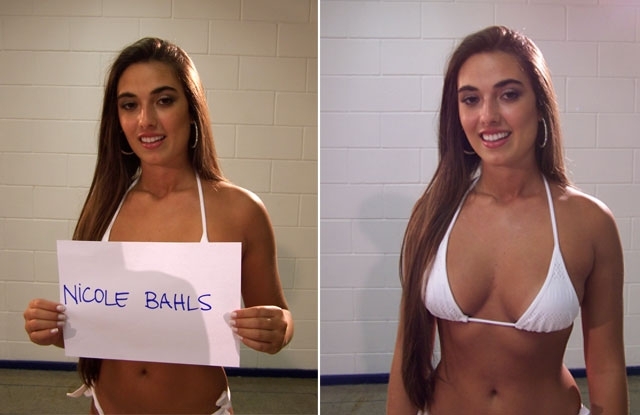 Bahls mostra sua identificao no teste para Coleguinha do Caldeiro em 2006.