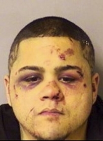 Anthony Miranda apanhou ao tentar roubar lutador 