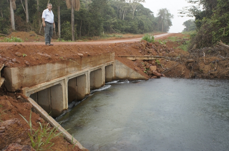 Pontes que aparentavam comprometimento estrutural foram reformadas pela Prefeitura
