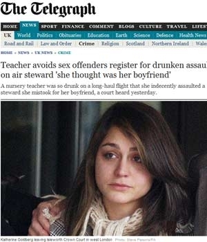 A professora Katherine Goldberg.