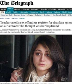 A professora Katherine Goldberg.