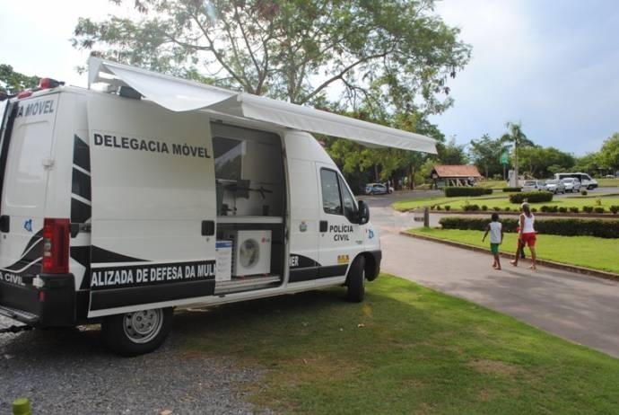 O veculo vai se deslocar por vrios da capital registrando ocorrncias e orientando as mulheres