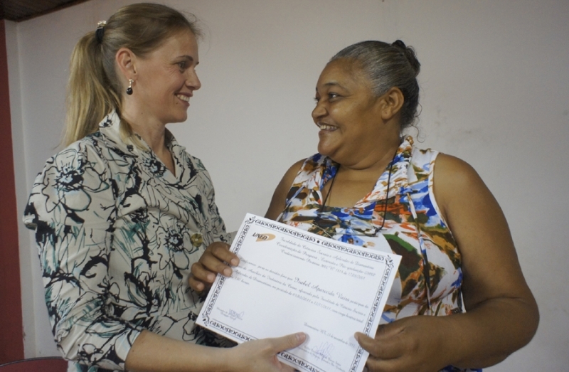 Coordenadora da COPEP frisou que a UNED est comprometida com a qualificao na regio