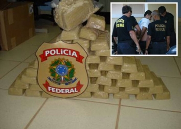 18 pessoas foram presas e apreendidos 230,5 kg de pasta-base