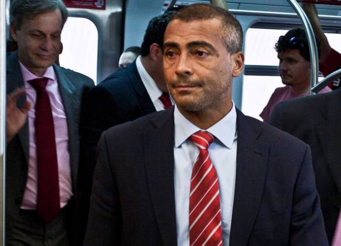 Deputado Romrio, para quem o calor de Cuiab seria um bom castigo para os argentinos