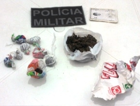 Maioria dos casos  de traficante-formiguinha, segundo a PM